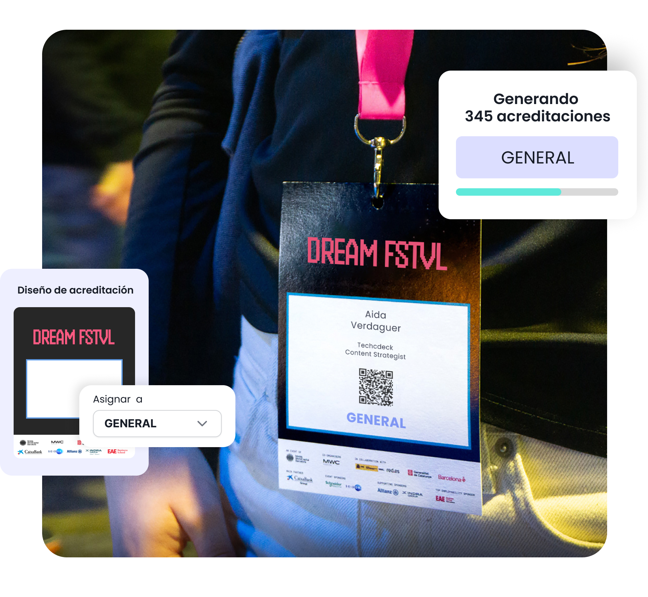 Software de acreditaciones de Meetmaps