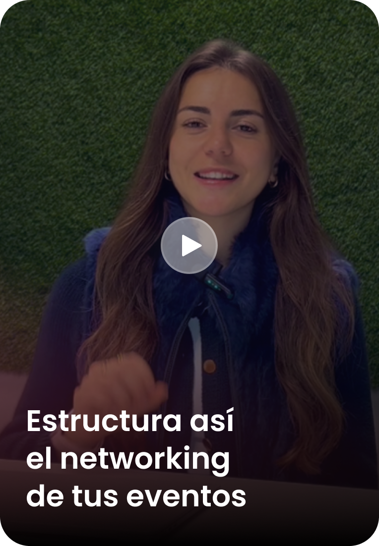 Estructura así el networking de tus eventos